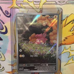 Pokemon Pawmi - 226/091 SV: Paldean Fates Illustration Rare NM
