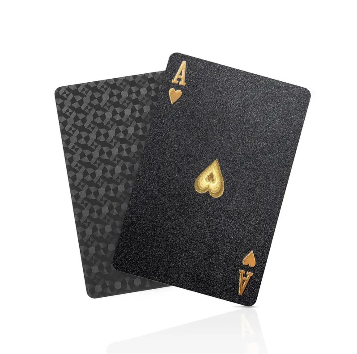 Black and Gold Waterproof playing cards