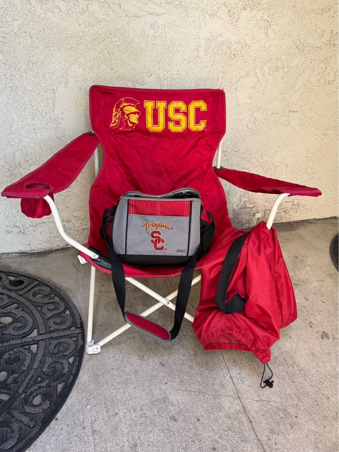 USC folding chair.