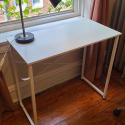 Small Desk and Lamp