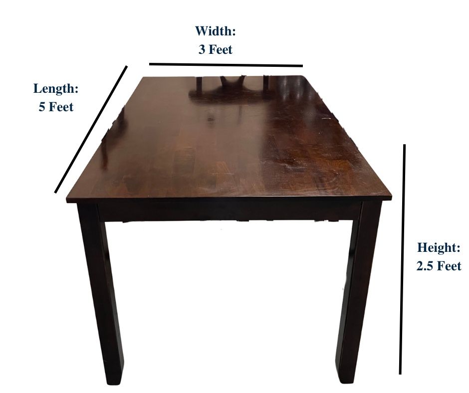 Dining Table / 4 Chairs