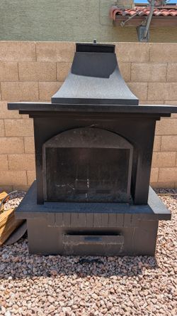 Outdoor Fireplace
