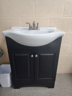 Bathroom Vanity with Sink & Faucet