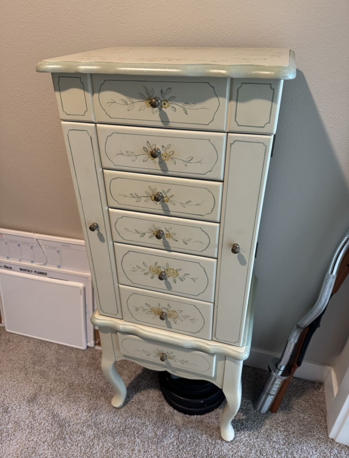 Antique Jewelry Cabinet