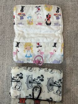 Free mini fabric wallets Disney Star Wars Steamboat Willie Mickey Mouse Alice in Wonderland