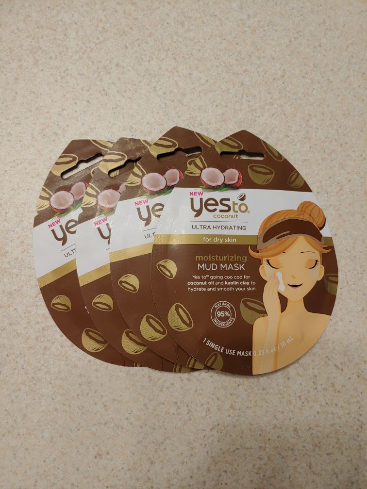 NEW Yes brand face mud masks