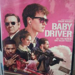 Baby Driver (DVD, 2017) NEW + FACTORY SEALED