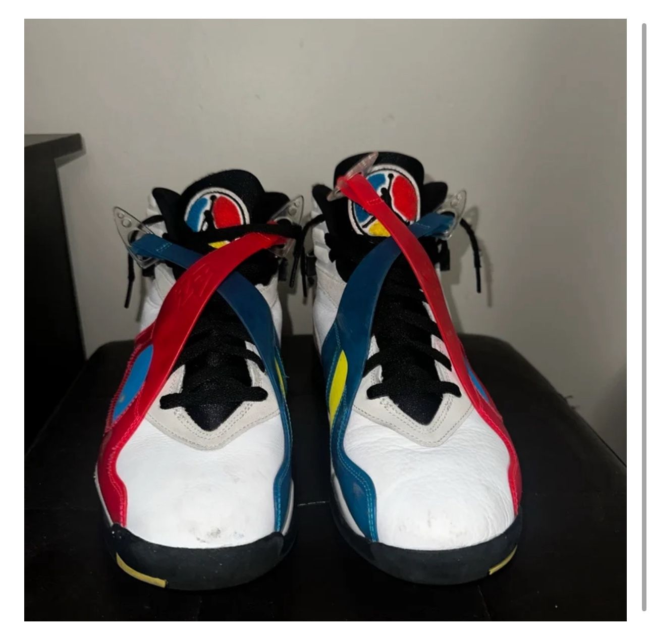Air Jordan VIII White/Red Orbit