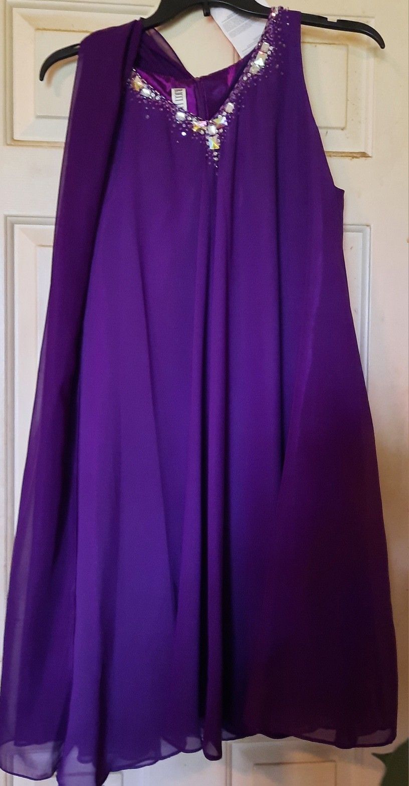 Prom/Homecoming Dress Sz 18W With Shawl