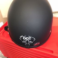 Carbon Fiber Low Profile Polo Style Half Helmet Size XL/61-62