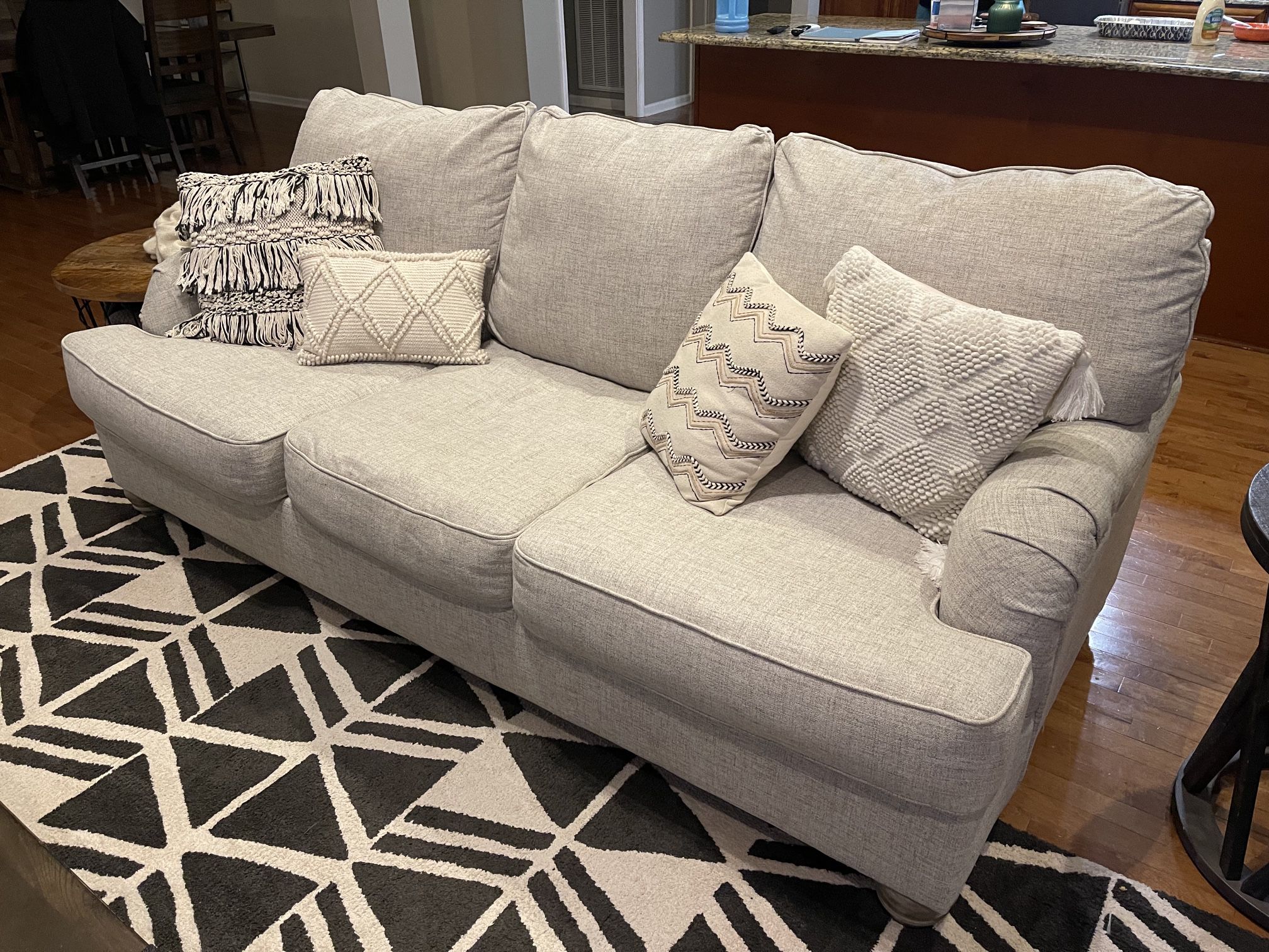 Traemore Linen Sofa by Ashley Furniture