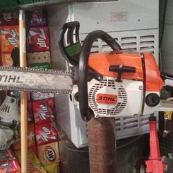 Stihl Wood Boss 024 AV Electric Stop