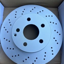 BRAND NEW 2013 Mercedes C250 Sport Front Drilled Brake Rotors