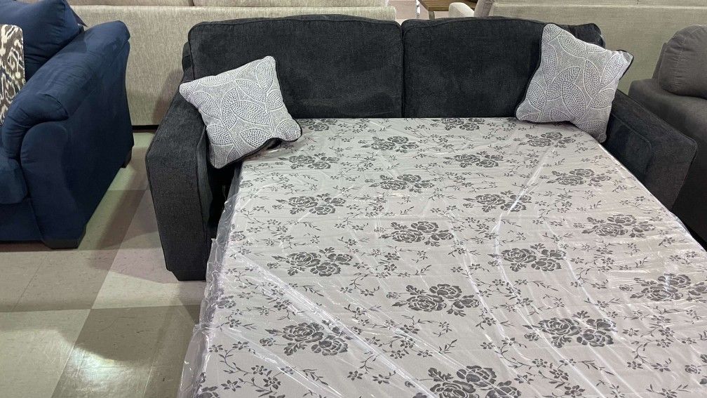 AP🎉 Sleeper Sofa,Slate// Fast Delivery - Financing