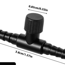 fish tank air line flow control regulator valve aquarium for 4/6mm