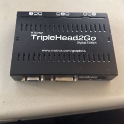 Matrox TripleHead2Go Digital Edition – Multi-Display Adapter