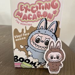 AUTHENTIC, POP MART LABUBU The Monsters Exciting Macaron - Toffee (US)