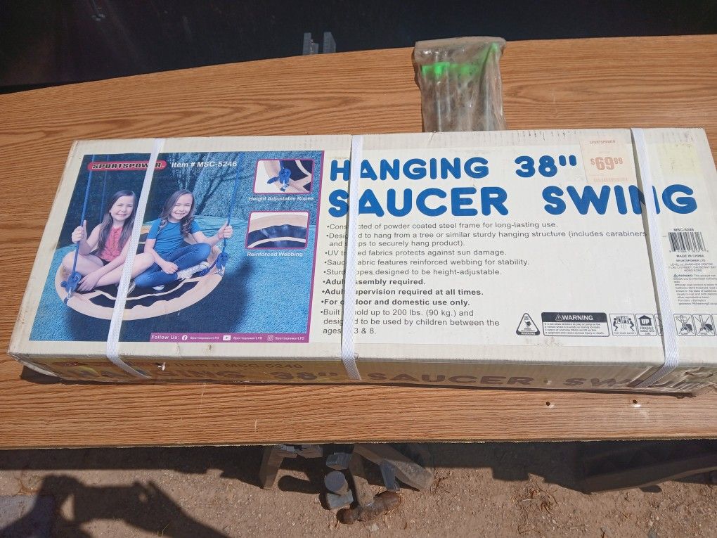 Hanging 38" Saucer Swing