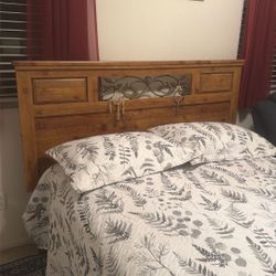 Dresser & Full/Queen Headboard W/Frame