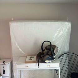 King Size Mattress and Bed Frame (lightly used)