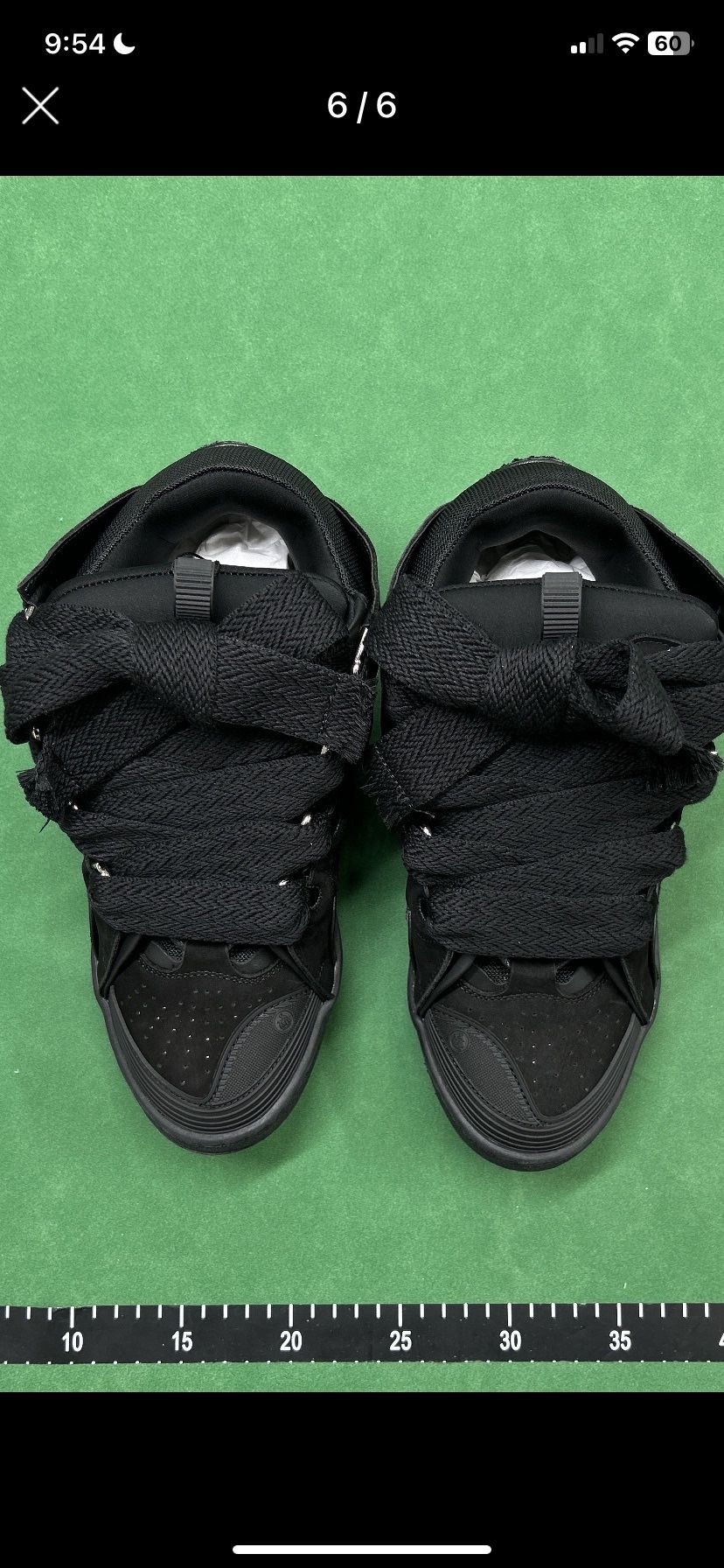 Lanvins Curb Sneaker All Black