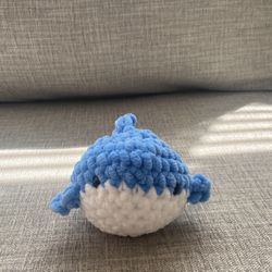 Crocheted Shark, Stuffed Animal, Plushie 