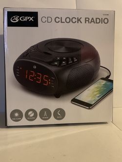 Gpx cd 💿 clock ⏰ radio 📻