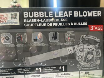 Pink Bubble Leaf Blower