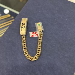 10k Gold Chino Bracelet