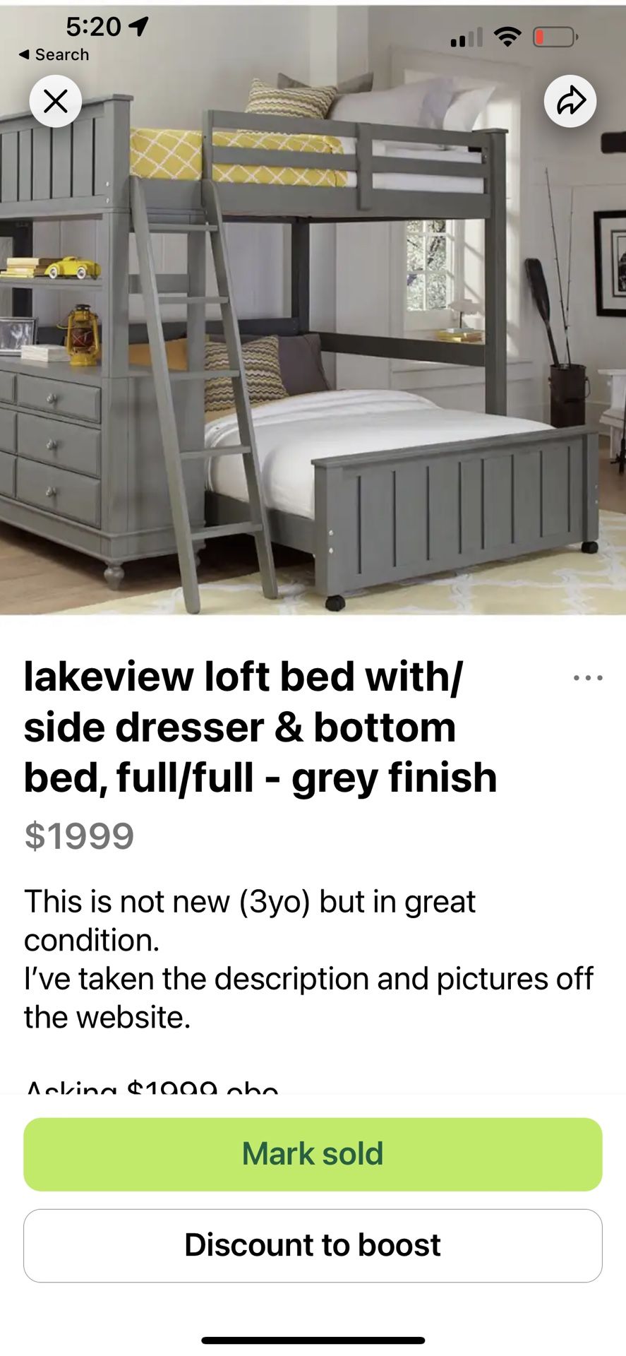 Loft Bunk Bed