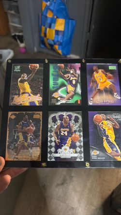 Kobe Bryant cards, rookie cards Kobe autograph 8 x 10