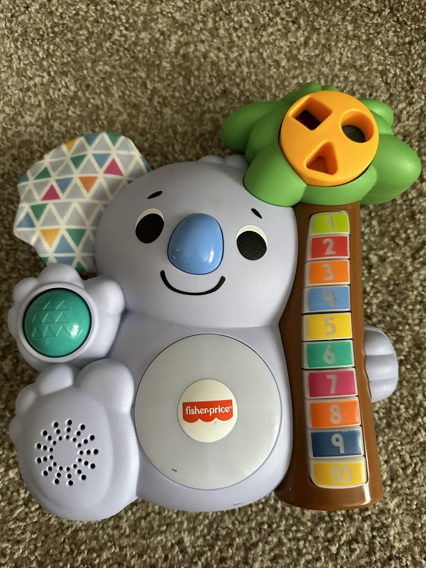 Fisher-Price Linkimals Counting Koala Baby & Toddler Learning Toy with Music & Lights