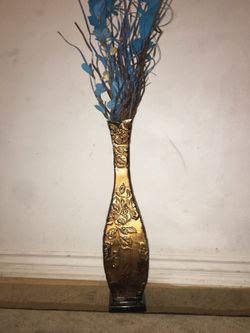 A beautiful brown vase