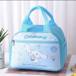 Brand New Cinnamoroll Blue Sanrio Insulated Lunch Bag Bento Box 