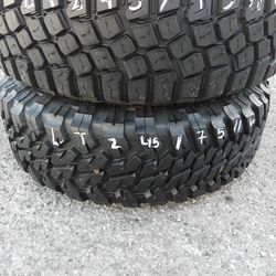 2 Used LT 245/75/R16 With 80% Of Threat Of Life Both American Brand Hablamos Espanol