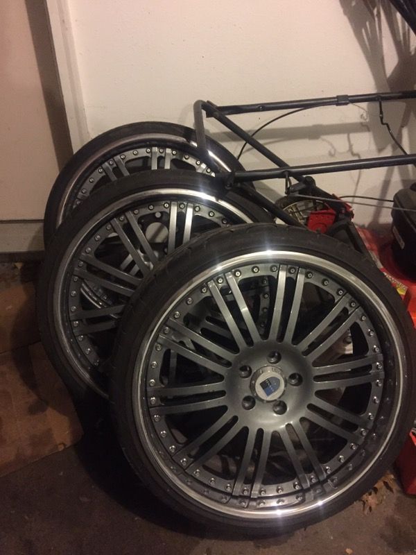 20 inch asanti rims and tires set of 4