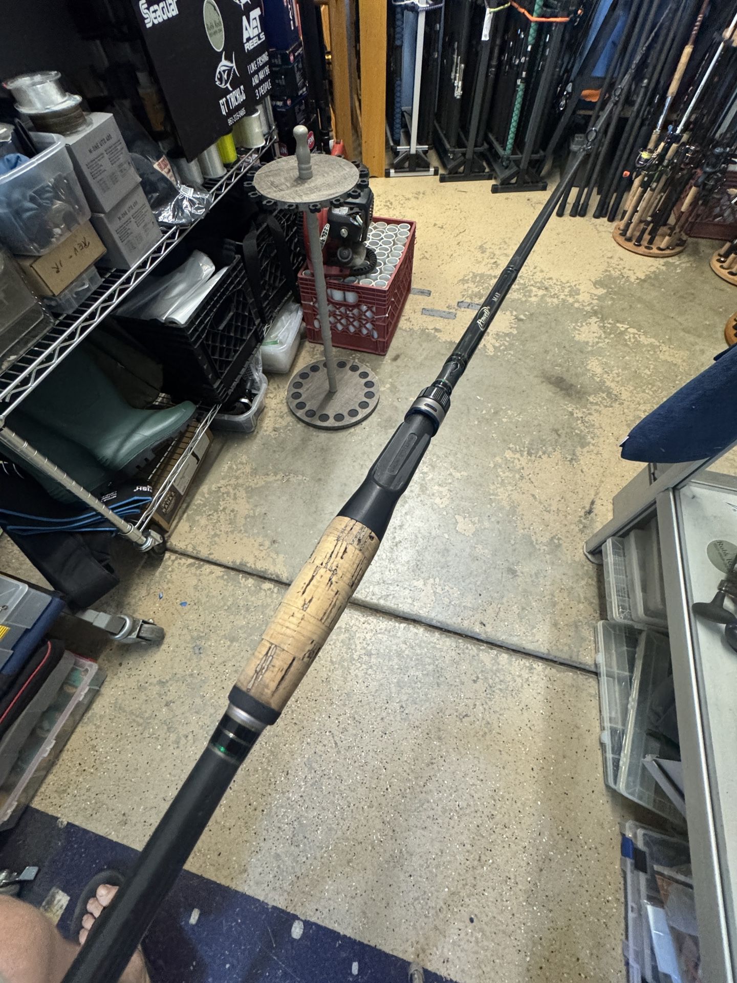 Powel Max 7’3” 10 20 Heavy 1/4 1oz Swimbait Fishing Rod.