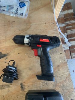 Drill master 18V power drill w/ battery & charger