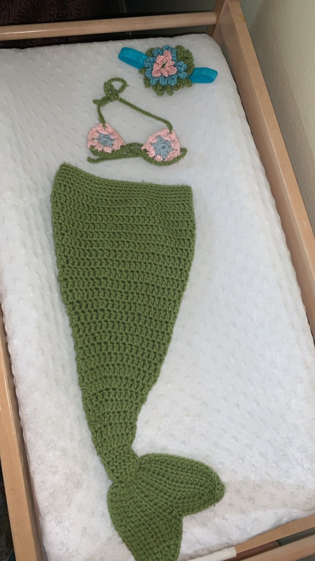 Mermaid Newborn Photography Prop