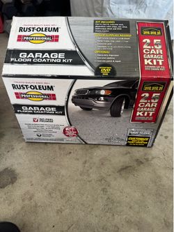 Garage floor coating kit