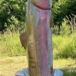 Rainbow Trout Carving