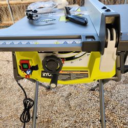 Ryobi Table Saw With Stand 