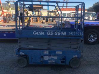 2012 Genie 26 Foot Scissor Lift