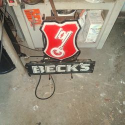 Becks Sign