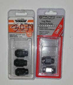 Lug nuts 12mm 1.50 19mm hex