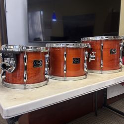 Pearl Export 3 Toms Drums