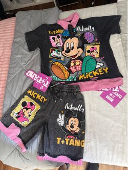 Mickey Adult Oversize set, Short, Shirt, Mickey, Disney