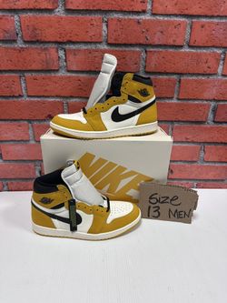 Nike Air Jordan 1 High OG Retro ‘Yellow Ochre’ Size 13