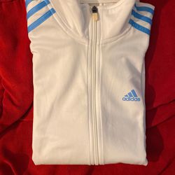 Climate Wire/Blue Adidas Track Jacket