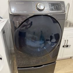 Samsung Gas Dryer With Pedestal Drawer